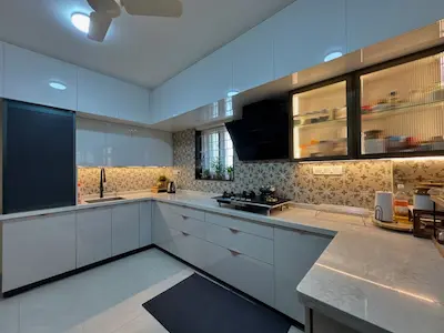 Modular kitchen interior